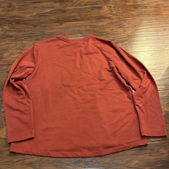 Apt. 9 Burnt Orange Longsleeve T-Shirt - Picture 3 of 3